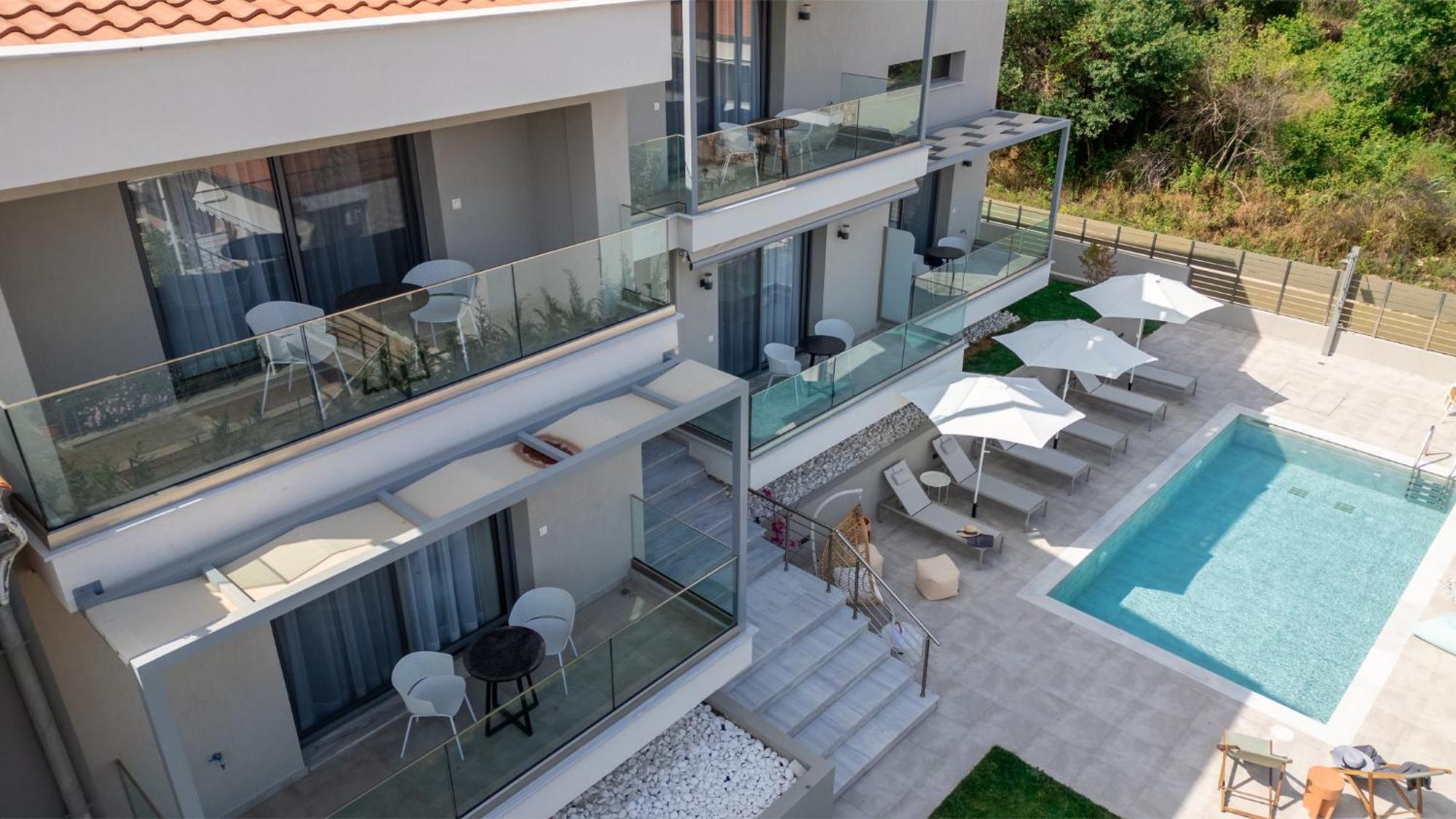 Arodo Suites Nea Iraklitsa Buitenkant foto